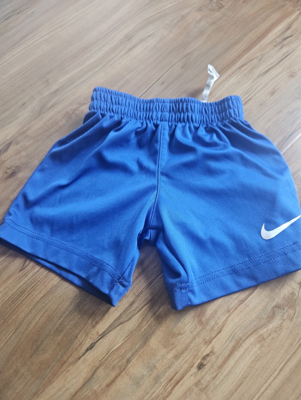 Nike Kids Royal Blue Athletic Shorts with White Swoosh 2t